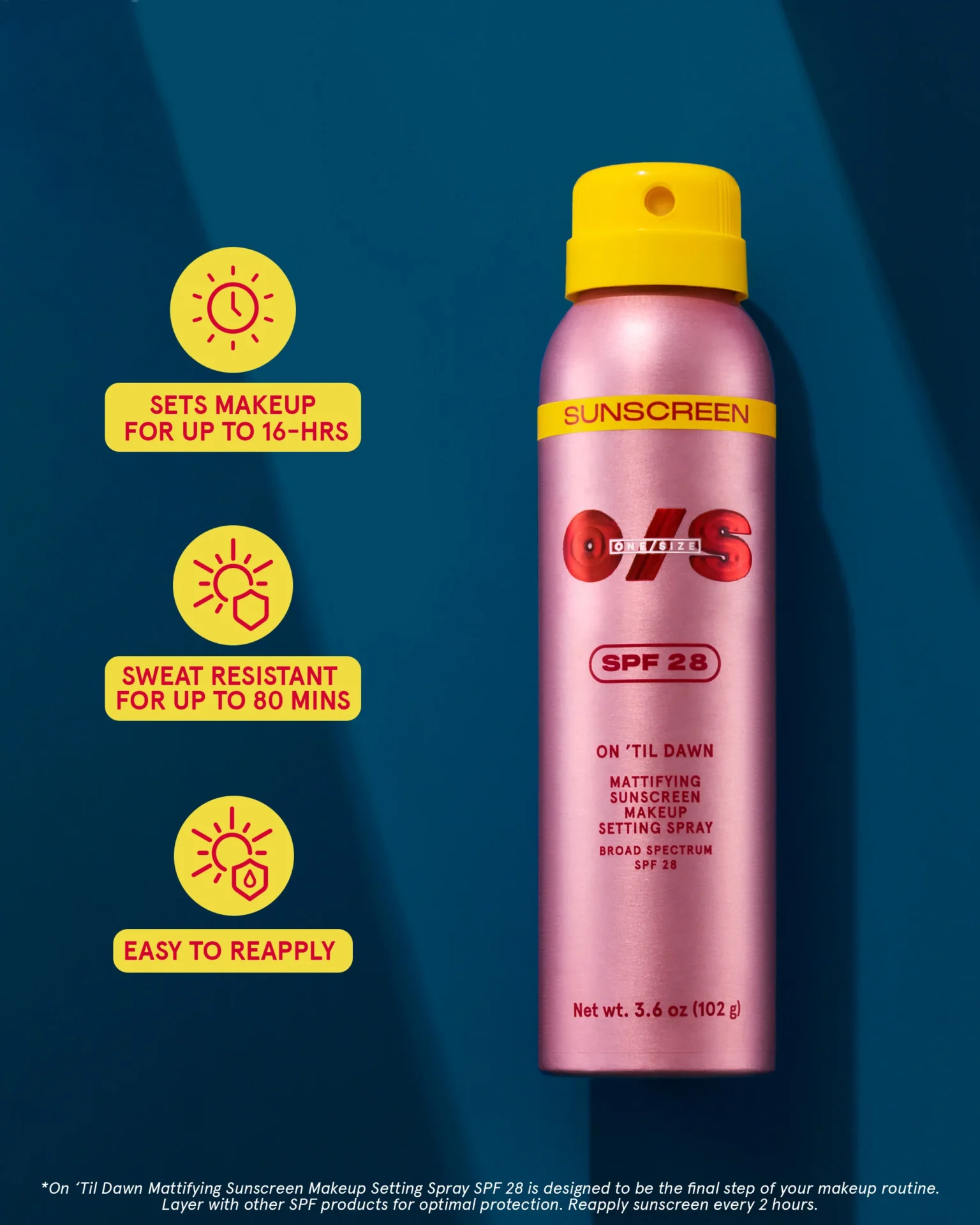 One Size Mini On 'Til Dawn Mattifying Sunscreen