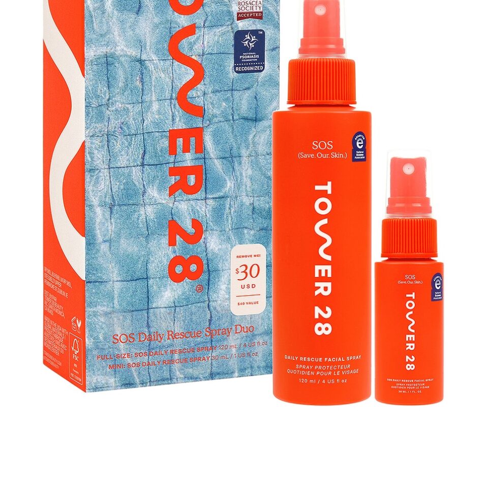 Tower 28 SOS Hypochlorous Acid Spray Duo Skincare Set
