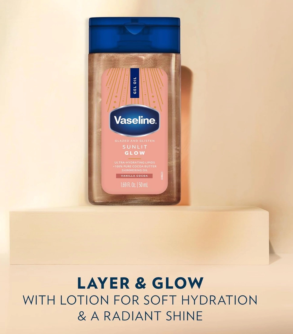 Vaseline Glazed And Glisten 50ml