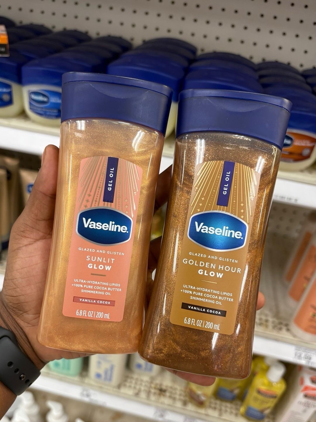 Vaseline Glazed And Glisten 200ml